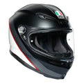 Matte Black/White/Red Helmet P3901