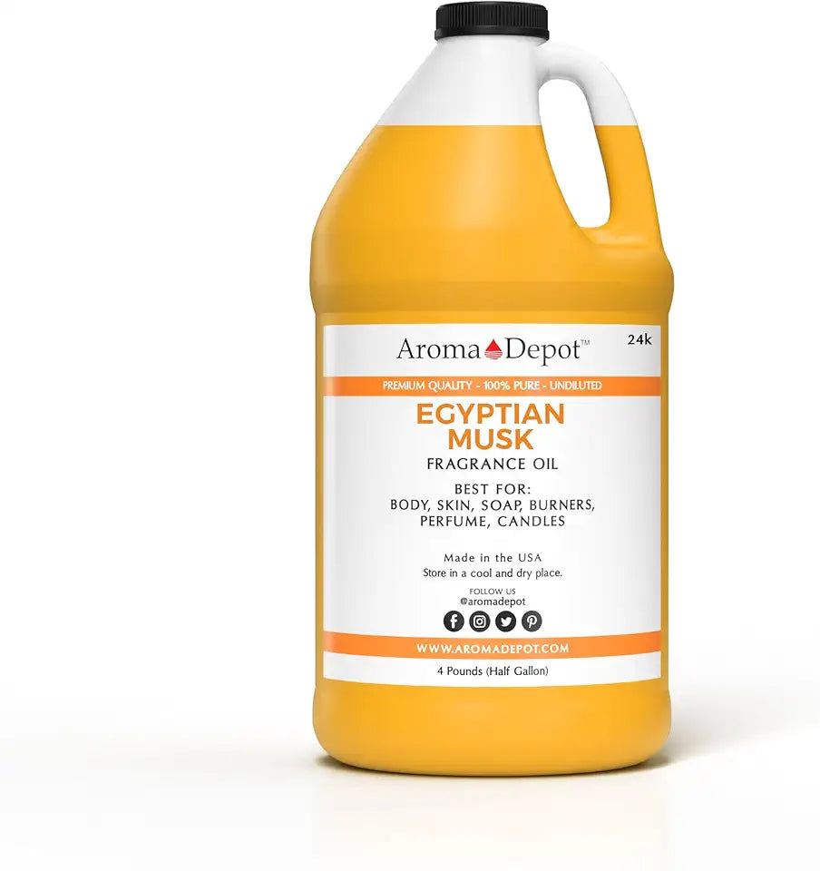 24k Egyptian Musk Fragrance Oil 4lb B467