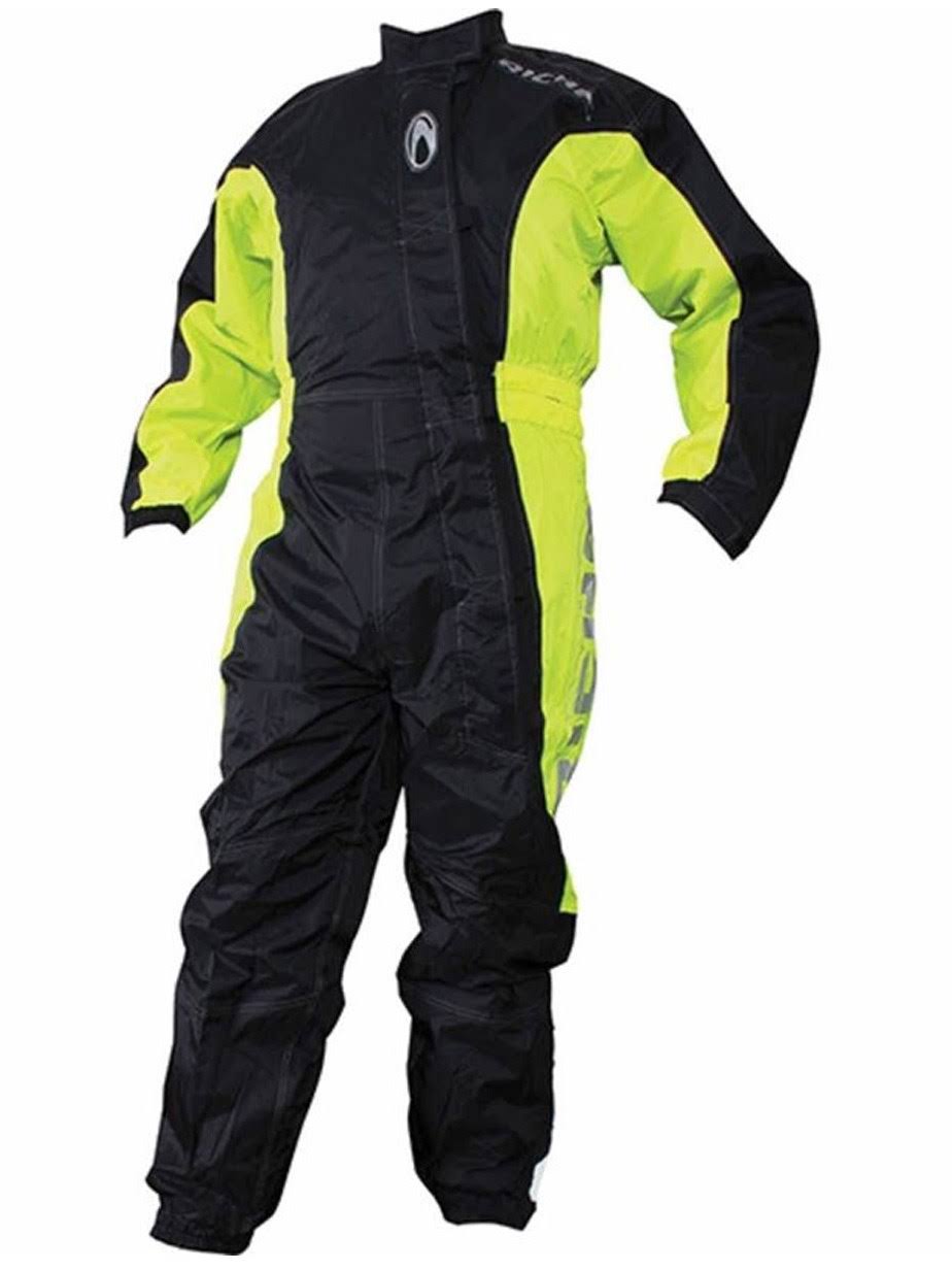 Black Flow Yellow Rain Suit W528