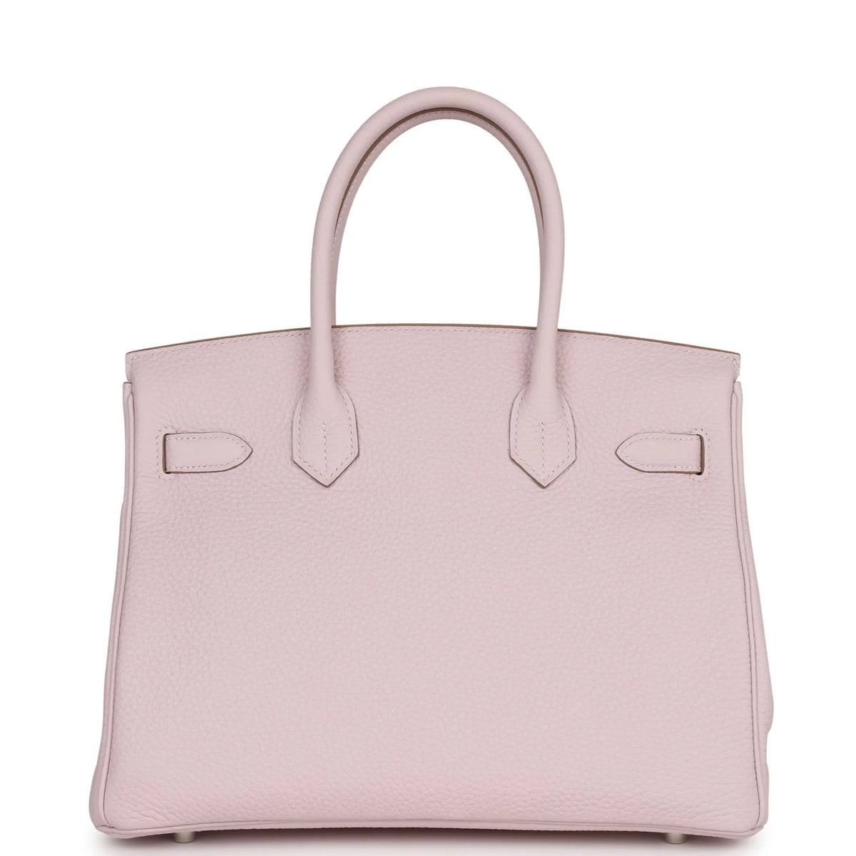 Mauve Pale Clemence Palladium Hardware Bag S19862