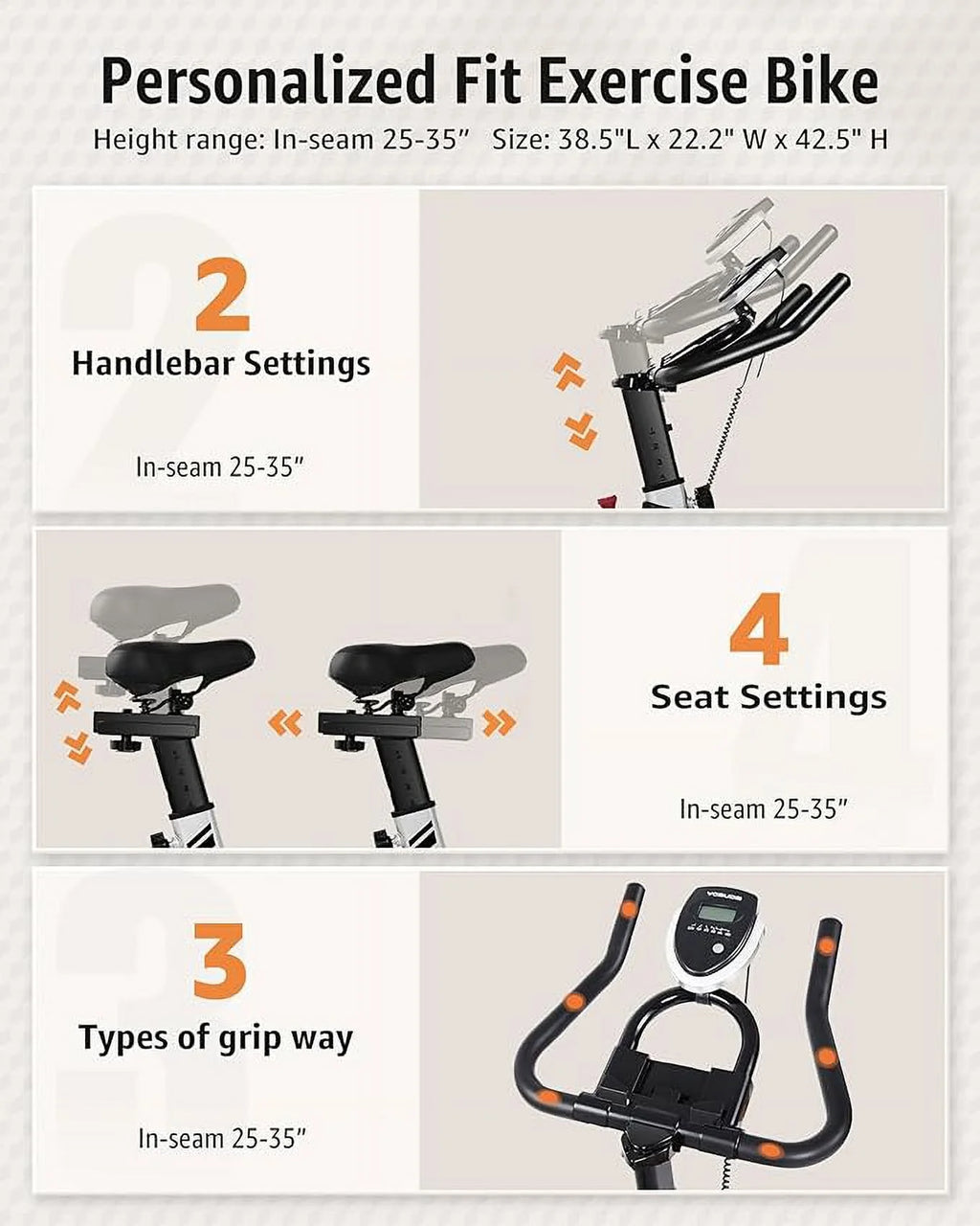 Indoor Cycling Bike with Ipad Mount A224