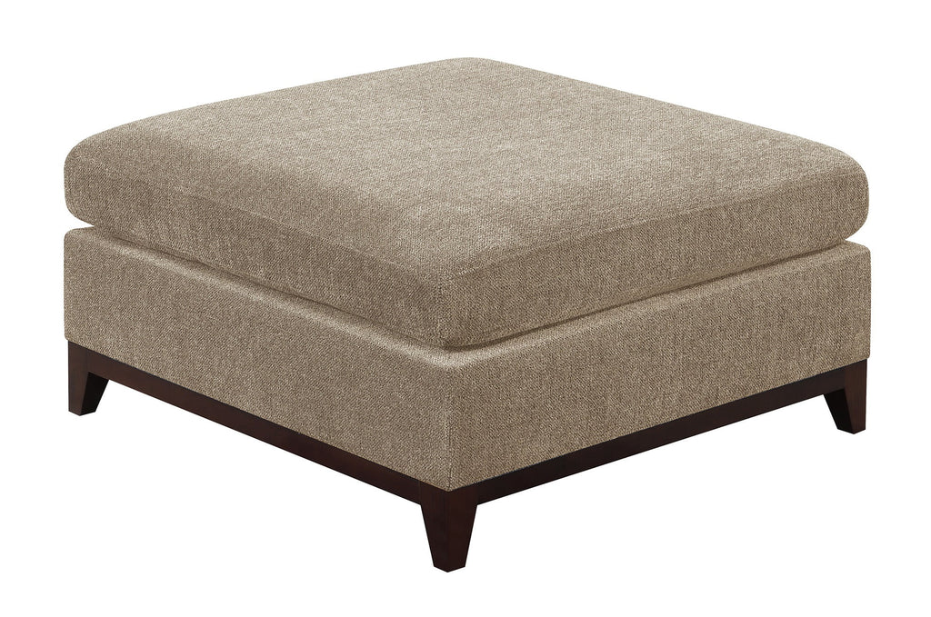 Chenille Camel L-Sectional Sofa Set 6pcs Z840