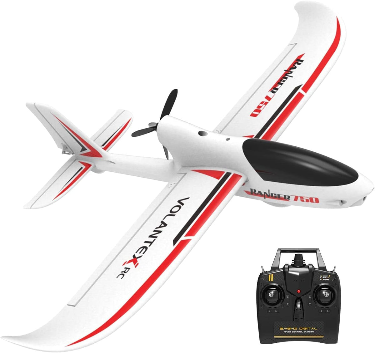 2.4GHz Remote Control Airplane Ready to Fly Q375