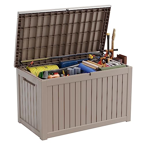 150 Gallon Waterproof Resin Outdoor Storage Box S942