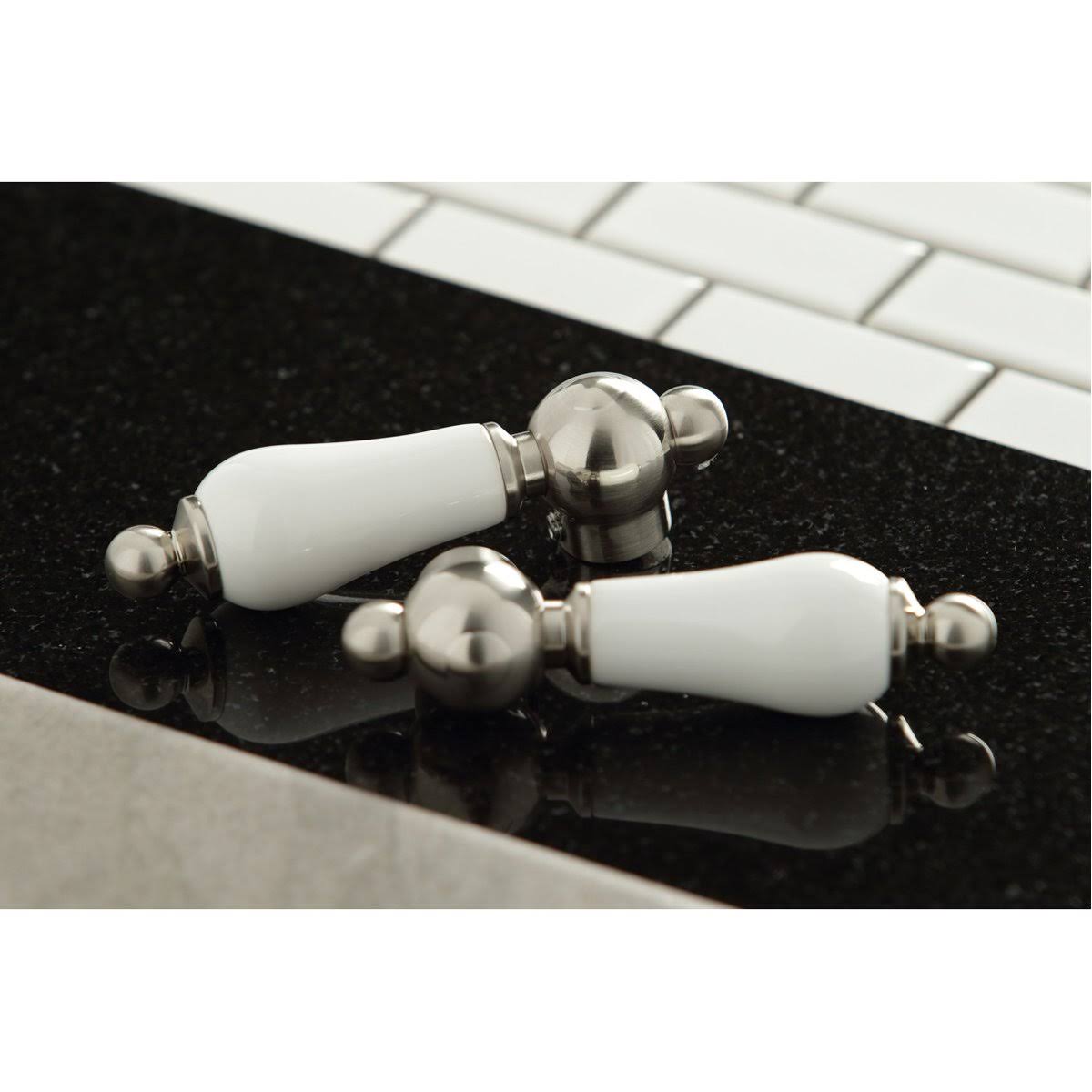 Polished Chrome Wall Mount Bathroom Faucet Y664