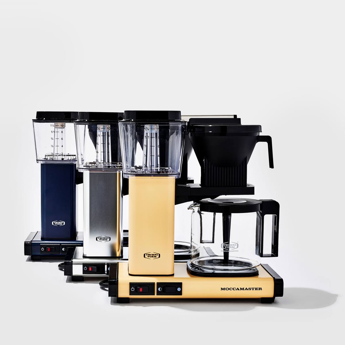 10-Cup Midnight Blue Coffee Maker Q538