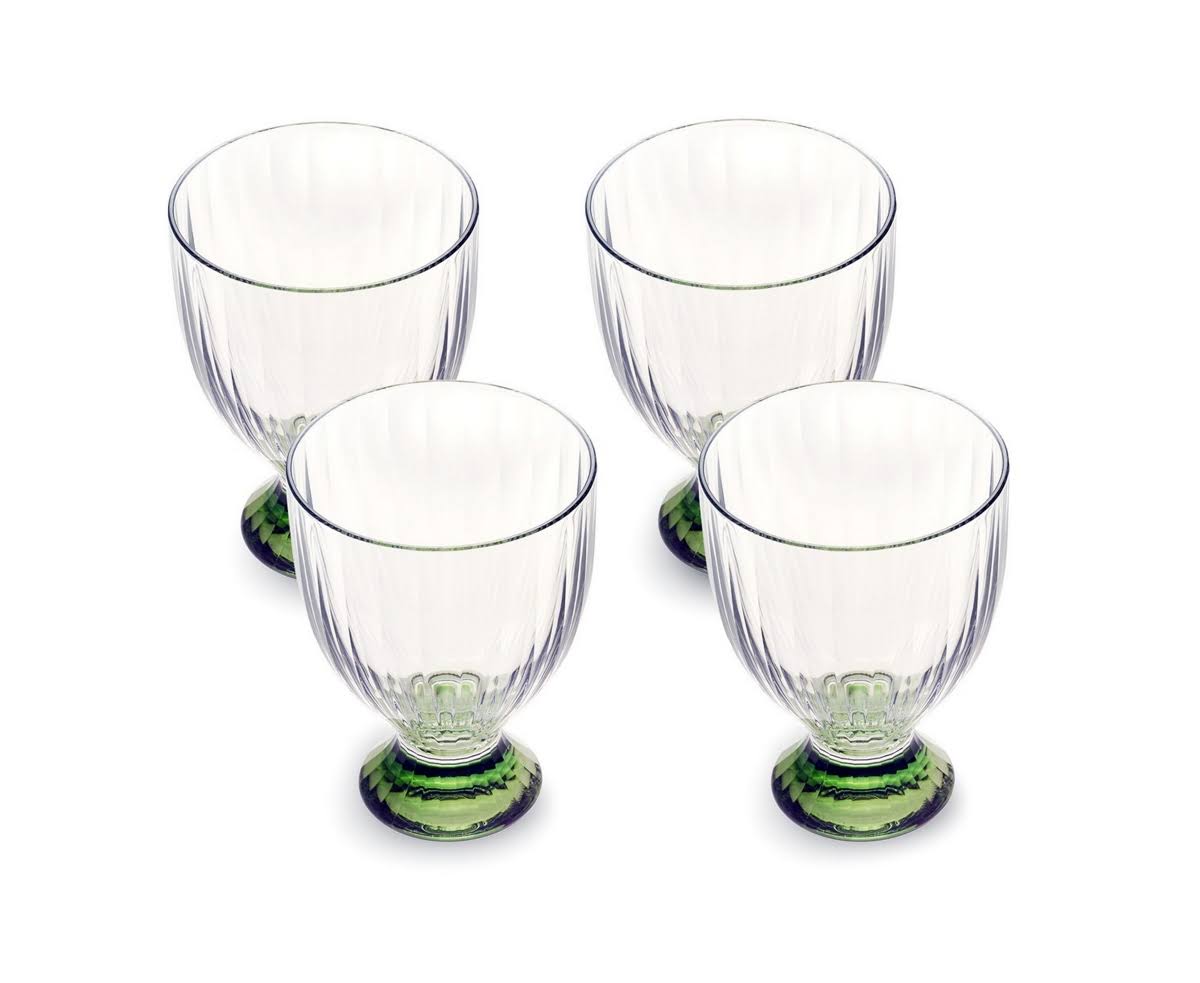 Set of 4 White Wine Glasses P696808