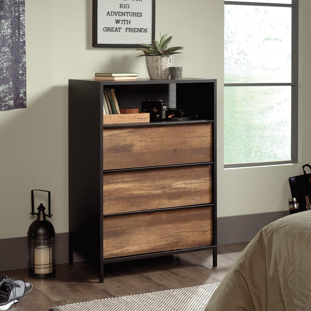 Black 3-Drawer Chest I50372