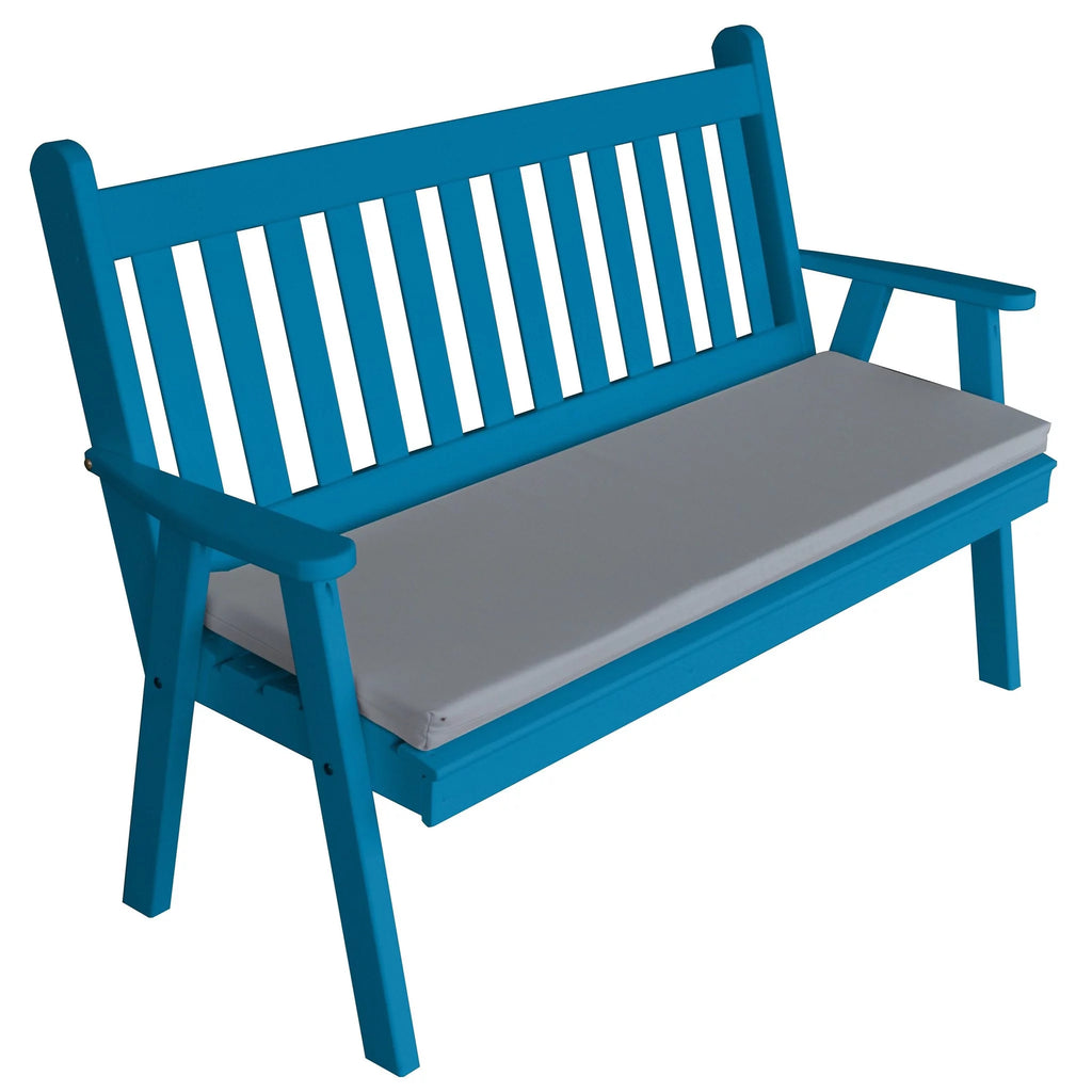 Pine 5' Traditional English Garden Bench Z1503