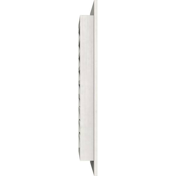 20 inch x 18 inch Primed Western Red Cedar Gable Vent U521