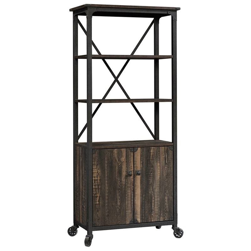 3-Shelf Metal Frame Mobile Bookcase H231