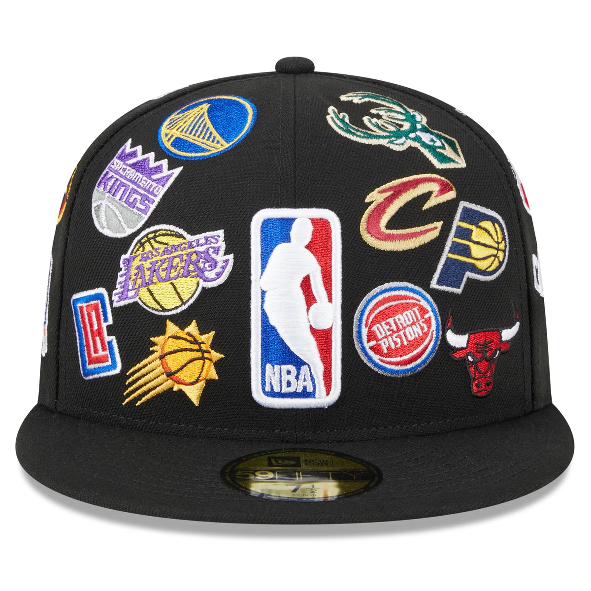 Black Fitted Hat J993