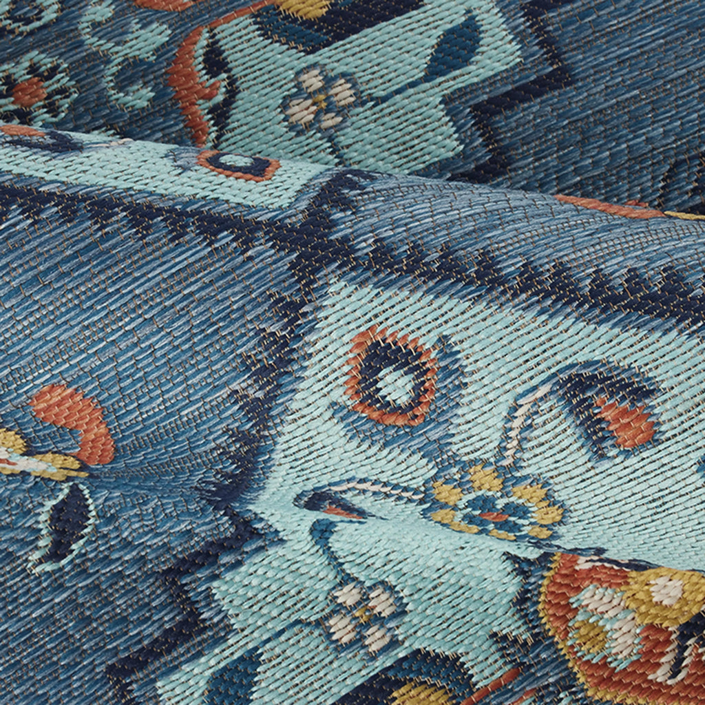Indigo Blue 7' x 10' Outdoor Rug S695