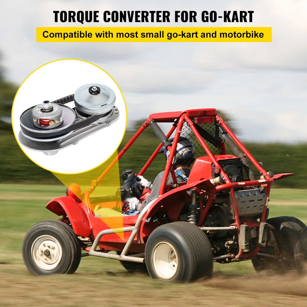 212CC Torque Converter Kit 30 Series 6.5 HP 3/4 inch 10T #40 or 41 Chain E627