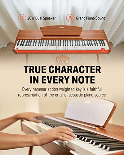 88 Key Weighted Digital Piano with Three Pedal P63890