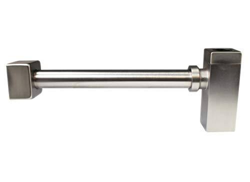 Satin Nickel Lavatory Supply Kit with Valves & Risers H95491