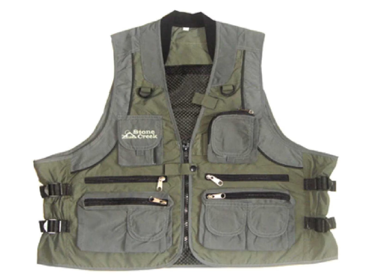 Grey Sage X Large Fishing Vest I920