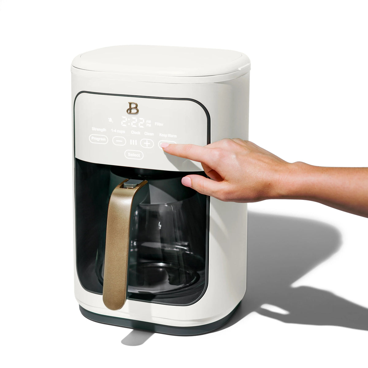 14-Cup Programmable Drip Coffee Maker with Touch-Activated Display Y86524