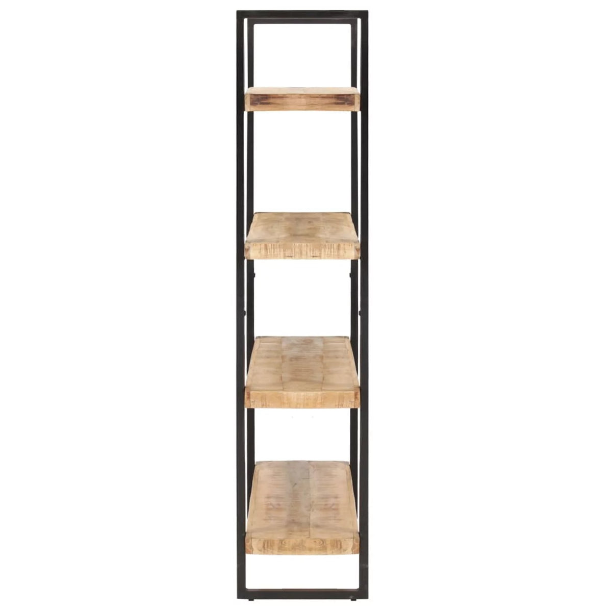 4-Tier Rough Mango Wood Bookcase B30098