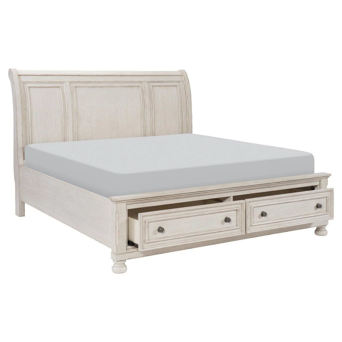 King Size Storage Footboard Bed Z91559