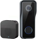1080P HD Wireless Video Doorbell Camera with Chime, Pack of 2 F87094