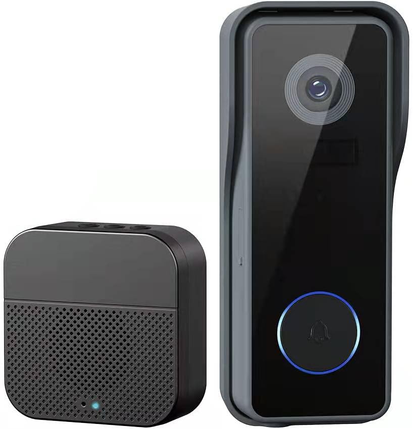 1080P HD Wireless Video Doorbell Camera with Chime, Pack of 2 F87094