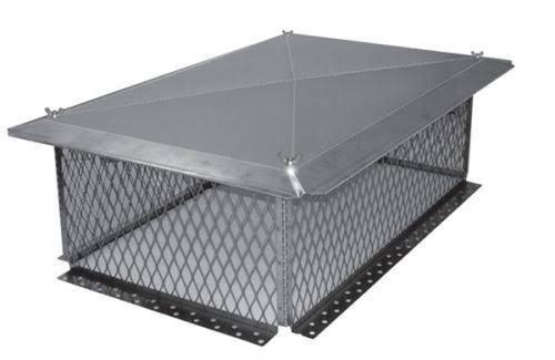 17x22x49x22 Stainless Multi-Flue Knock Down Cap T2519