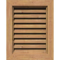 Unfinished Functional Vertical Gable Vent B9949