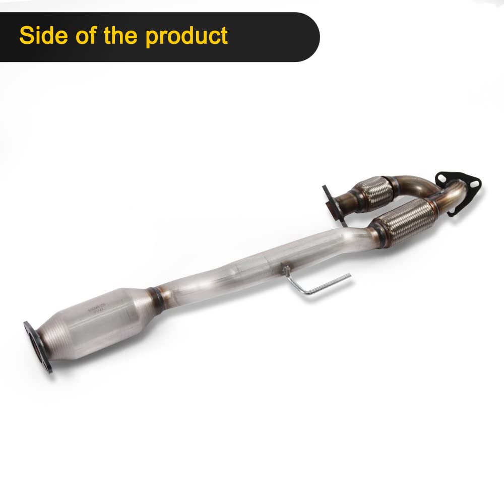 Catalytic Converter with Gasket Exhaust Flex Y-Pipe High Flow Series Direct-Fit R307