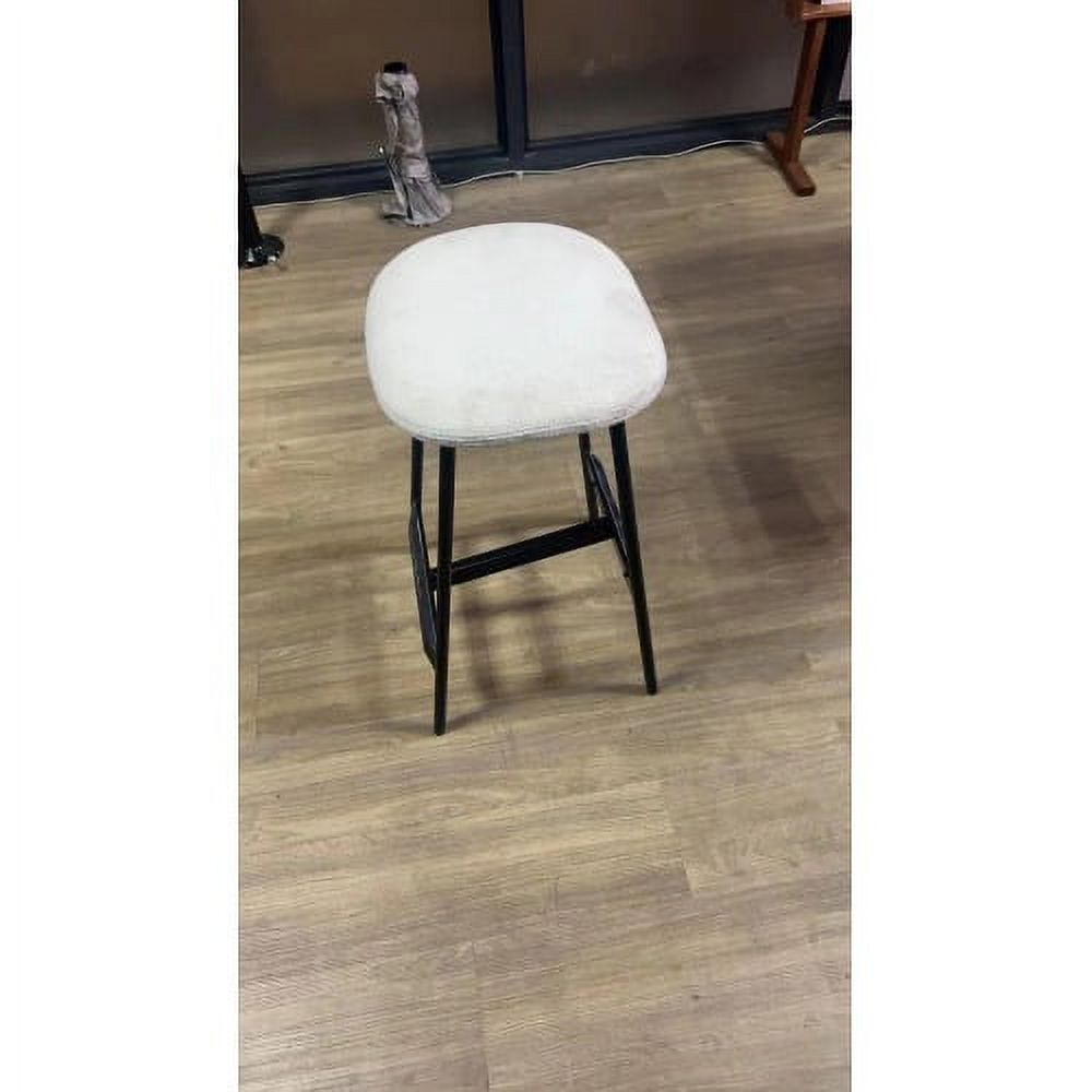 Bonded Leather High Back Accent Chair with Metal Legs A554