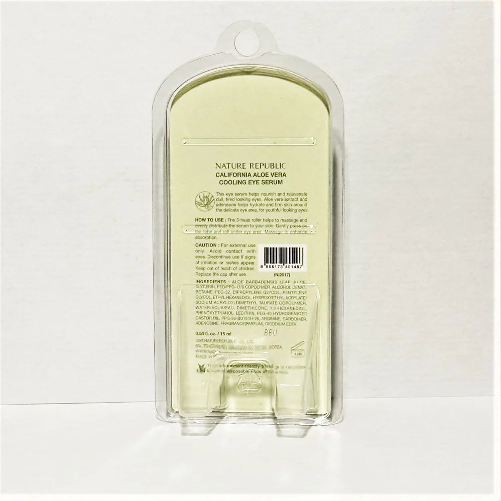 2 Pack Aloe Cooling Eye Serum 15ml K441
