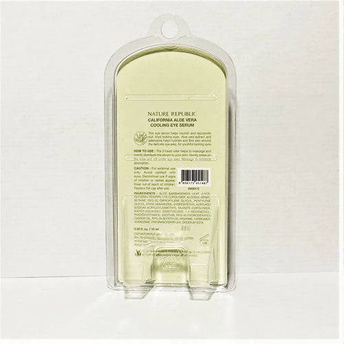 2 Pack Aloe Cooling Eye Serum 15ml K441
