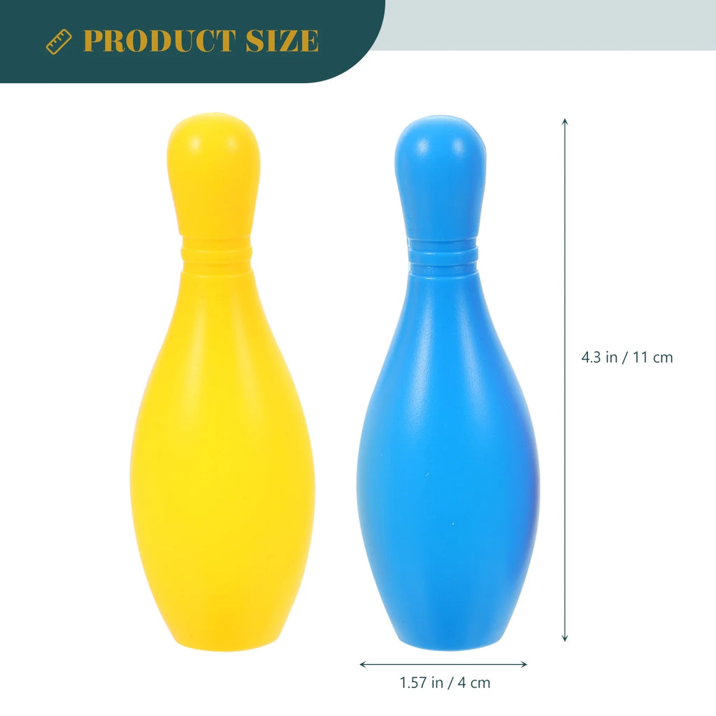 Bowling Kids Outdoor Backyard Games Childrens Play Sets Playdough R417