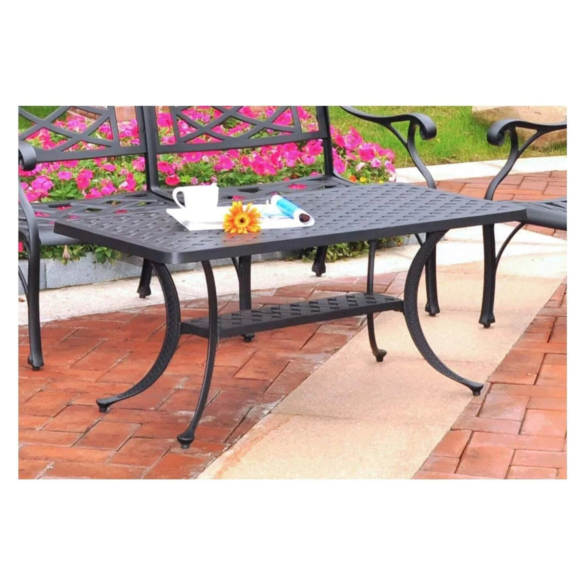 Black Rectangular Coffee Table T308