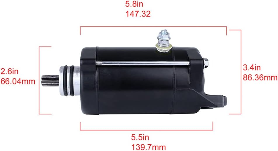 New Starter Compatible With Kawasaki Jet Ski, Pack of 2 L495