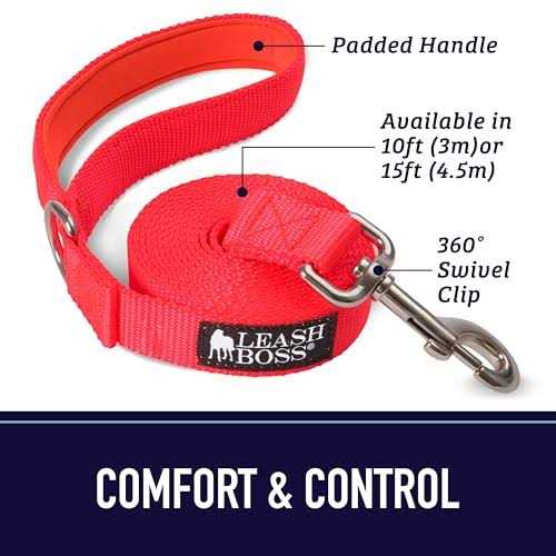 10 Foot Dog Leash with Padded Handle E834918