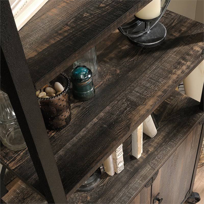 3-Shelf Metal Frame Mobile Bookcase H231