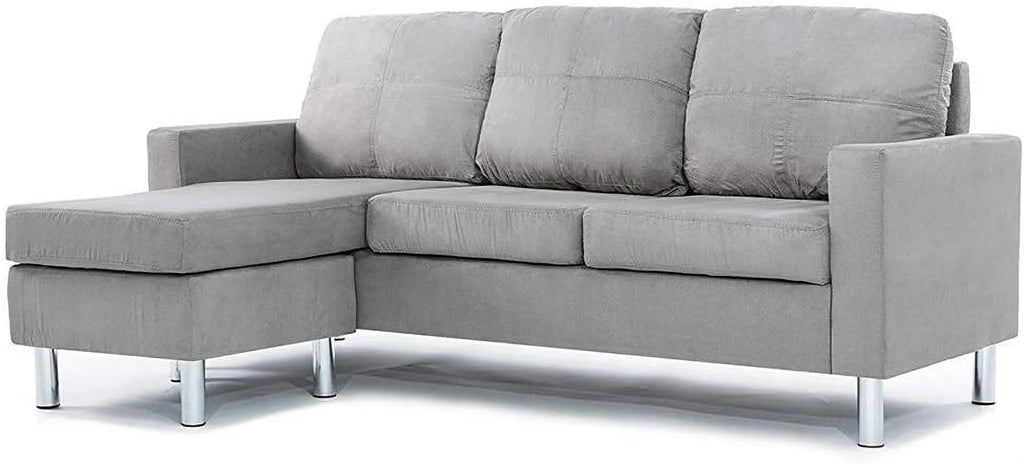 Modern Sectional Sofa Gray C238