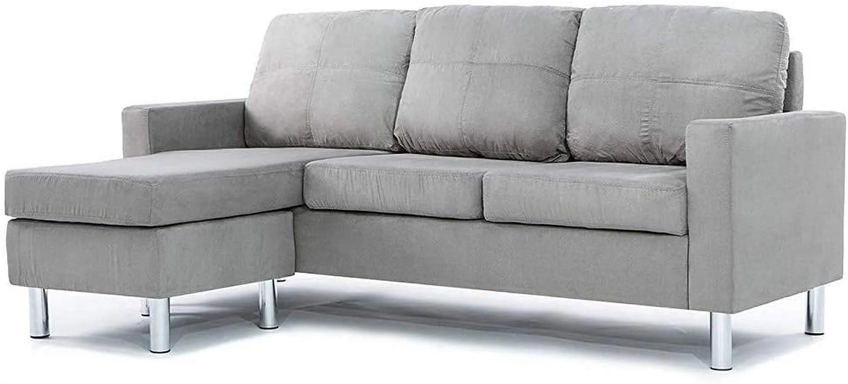 Modern Sectional Sofa Gray C238