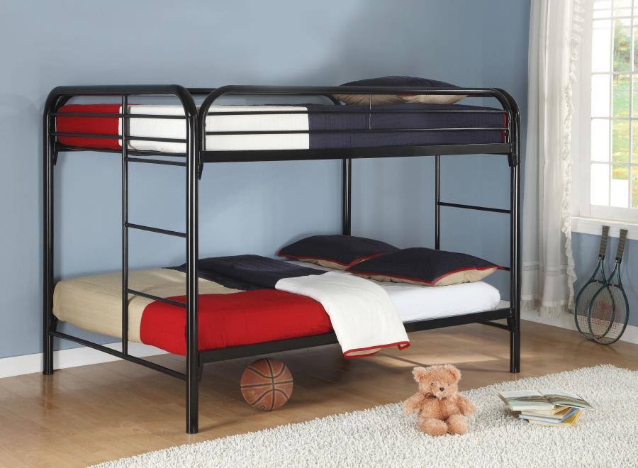 Black Full Bunk Bed J550890