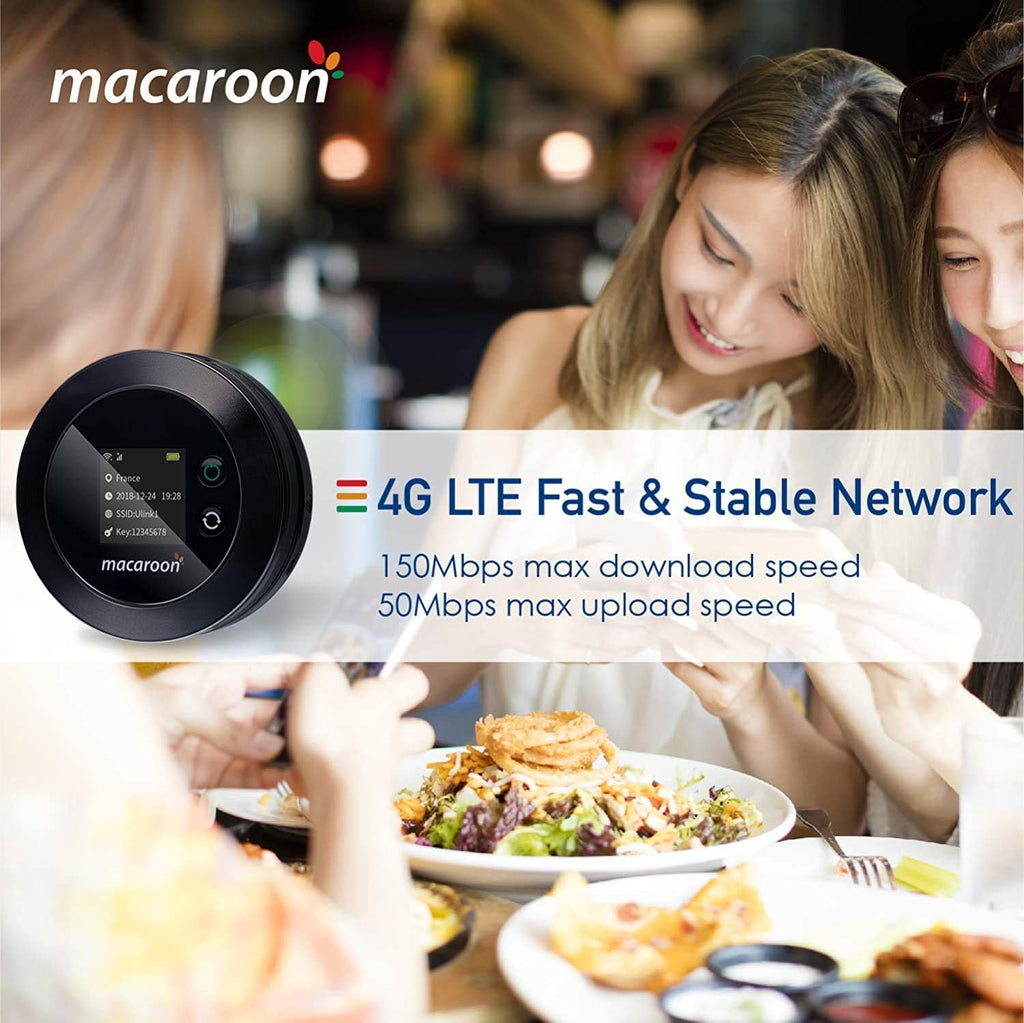 Portable Wi-Fi Router with 65GB Data 90 Days N217