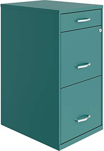Black 3 Drawer Metal File Cabinet M962293