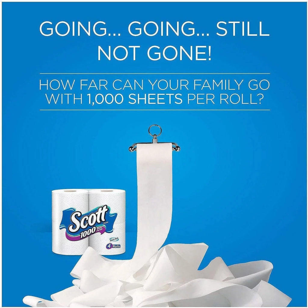 Bath Tissue 1000 Sheets 45 Rolls C2700