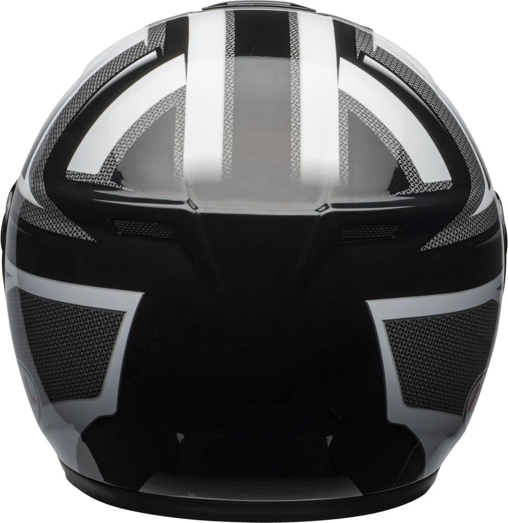 Gloss White/Black Modular Helmet F185