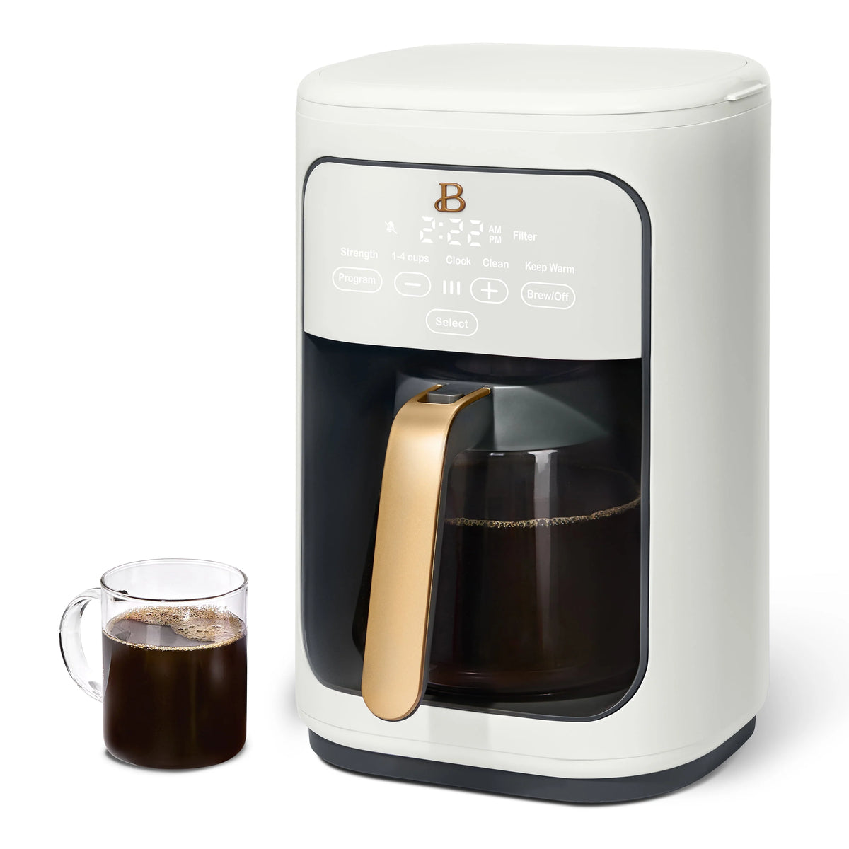14-Cup Programmable Drip Coffee Maker with Touch-Activated Display Y86524