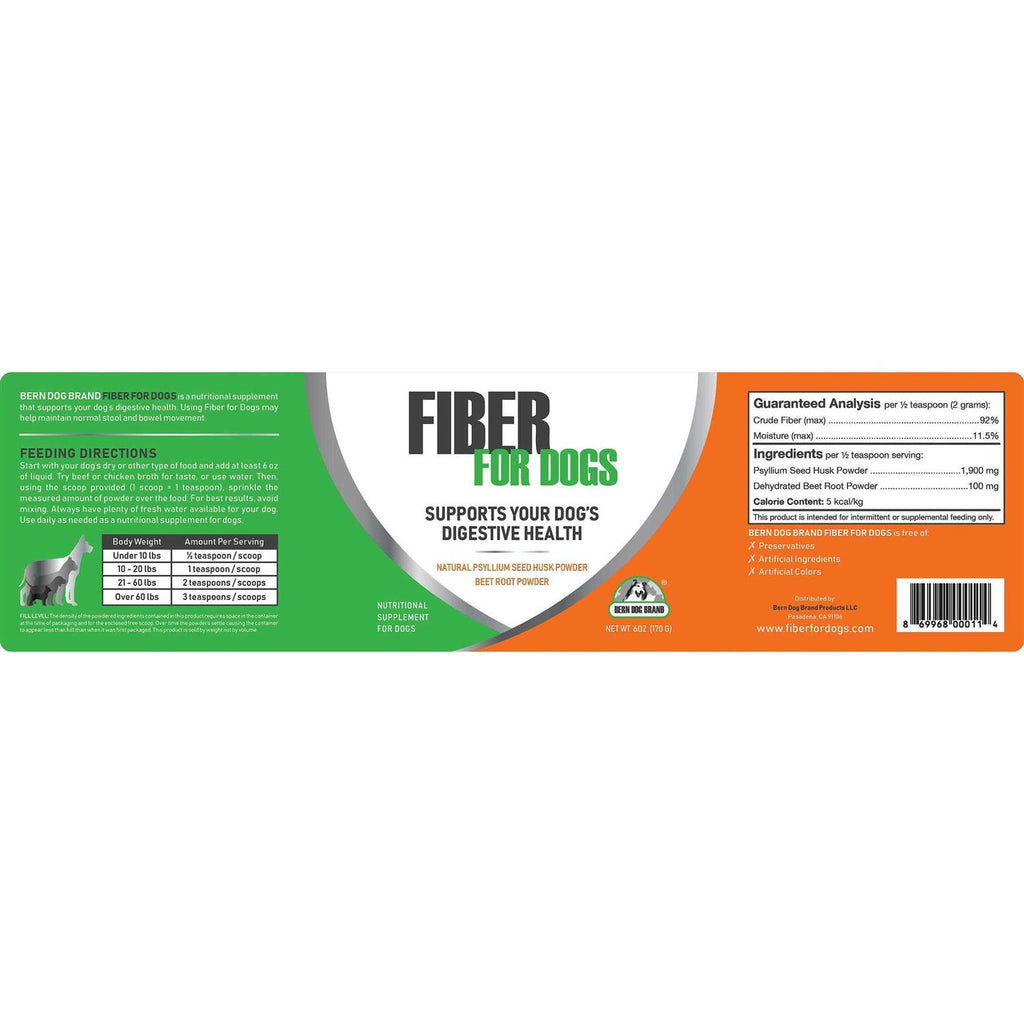 Fiber for Dogs Psyllium Seed Husk & Beet Root Powder G77915