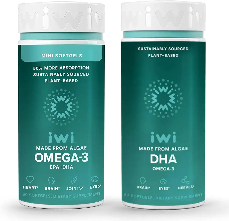 Vegan Plant-Based Algae Omega-3 Bundle U649752