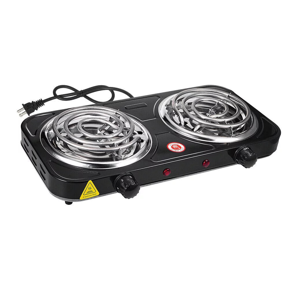 Double-burner Electric Hot Plate 220v 2000W J806