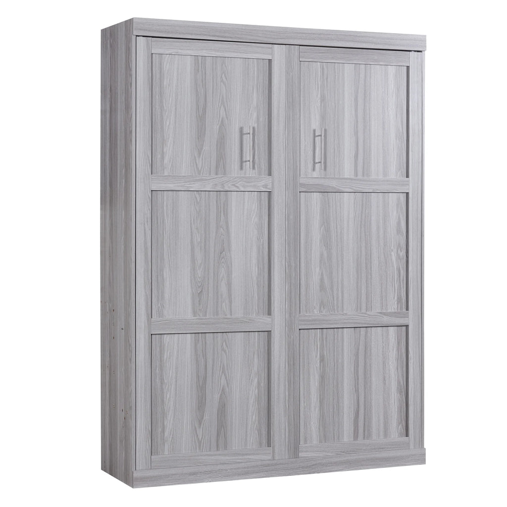 Pine Wood Full Size Murphy Bed O3716