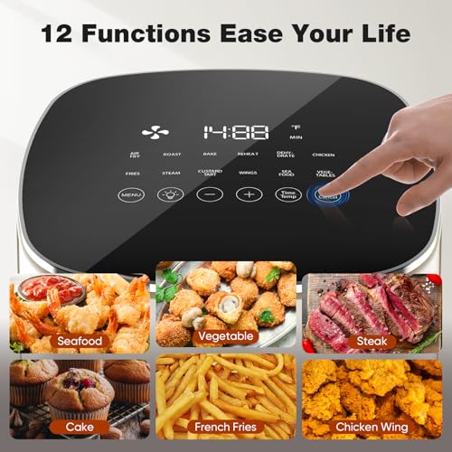 6QT Square Nonstick Air Fryer S1444